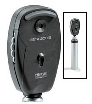 Ручной прямой офтальмоскоп с автономным питанием фирмы Heine Beta 200S - головка